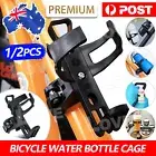 1/2x Bicycle Cup Holder Water Bottle Cage Handlebar Mount Drink Cycling Beverage