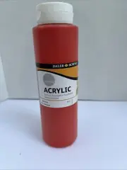 Daler Rowney Simply Acylic Paint 750ml Brill Red