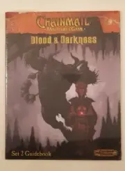 WOTC Dungeons & Dragons Chainmail Miniatures Blood & Darkness Set 2 Guidebook