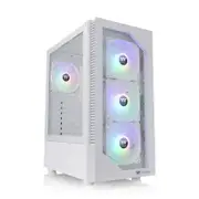 Thermaltake CA1X300M6WN01 View 200 Plus TG ARGB Mid Tower ATX Case (Snow)