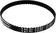 uxcell 142XL 71 Teeth 10mm x 5.08mm Rubber Timing Geared Belt for Stepper Motor Black