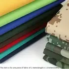 1M DIY Ripstop Waterproof Fabric Camouflage Canvas Oxford Cloth Tent Camping New