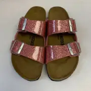 Birkenstock New w/ Box Arizona Cosmic Sparkle Old Rose Birko Flor R Select Size