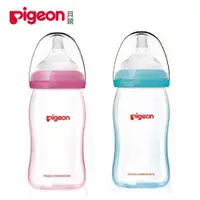 在飛比找ETMall東森購物網優惠-【Pigeon 貝親】矽膠護層寬口母乳實感玻璃奶瓶160ml