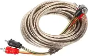 Gatuida Audio Speaker Wire Cable to Car Speaker Cable for Car Audio Amplifier Subwoofer Longevity