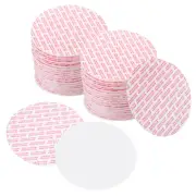 80mm/3.12" Foam Lid Liner, 200Pcs PS Resistant Pressure Sensitive Seal White Red
