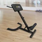 Home Fitness Hyperextension Bench 45 Degree Incline Strength Workout Lower Back