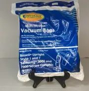 Bissell Upright Micro Filtration Vacuum Bags 3 pk