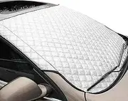 Car Windshield Cover, 150cm x 70cm Heavy Duty Protective Windscreen Cover - Snow Ice Frost Sun UV Dust Water Resistent - Car Windscreen Cover Sunshades | Perfect Fit for SUVs Trucks