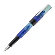Benu Euphoria Fountain Pen in Big Wave - Broad Point - NEW in Original Box