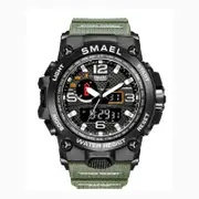 Veile Studios Men's Sports Outdoor Waterproof Watch Army Green Watches