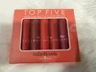 Italia Deluxe 5 Pcs Mousse Matte Lipstick Set 'Caliente Reds'
