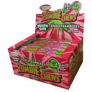 Zombie Chews Sour Strawberry x 72