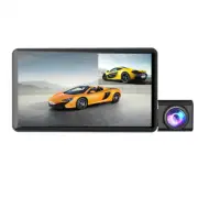 4in 3 Camera Lens Car Front Middle Rear DVR Dash Cam Rear View Video Recorder (for: Fiat)
