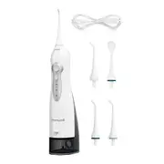 4-in-1 Cordless Water Flosser Portable Teeth Cleaner Oral Irrigator -White