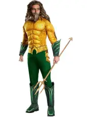 [RUBIES] Aquaman Deluxe Dress Up Costume in Two Tone