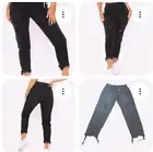 Fashion Nova Jeans Grayson Boyfriend Black Denim Distressed Raw Hem Jr 7 29 NWT