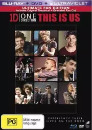 ONE DIRECTION This Is Us BLU-RAY/DVD BRAND NEW