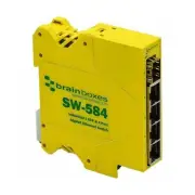 Brainboxes 1 SFP & 4 Port Gigabit Ethernet Switch