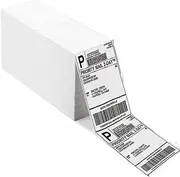 GERUI Thermal Paper Shipping Labels 4 x 6 DHL Labels (500 Pack) - White, Waterproof, BPA/BPS Free