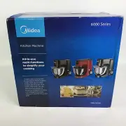 NEW Midea BM2096 Kitchen Machine Stand Mixer & Blender SILVER