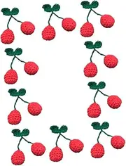 [CIMAXIC] Earring Ornaments Set 10pcs Realistic Cherry Earring Props Earring Accessories for Women Girls Unique Eardrop Props