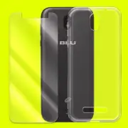Ultra-Clear Screen Protector &Premium Real TPU Case f Tracfone Blu View 2 B131DL