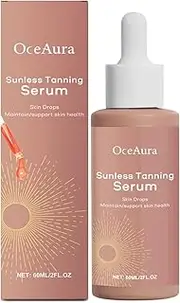 Tanning Drops, Natural Increase of Melanin, for Face and Body, Liquid Tanning Drops