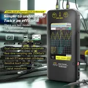 Touch Screen Digital Oscilloscope+Signal Generator Dual Channel Bandwidth :50Mhz