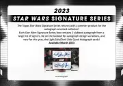 2023 TOPPS STAR WARS SIGNATURE SERIES BOX BLOWOUT CARDS