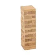 54 Piece Mini Jenjo Outdoor Wooden Block Game 27cm
