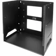 StarTech 8U Wall-Mount Server Rack with Built-in Shelf - Solid Steel -