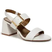 Naturalizer Womens Vicky Buckle Leather Slingback Heels Shoes BHFO 1117