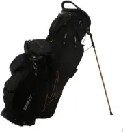 MIZUNO Golf Men's Stand Caddy Bag BR-D3 9 x 47 inch 2.5kg Black Bronze 5LJC2421