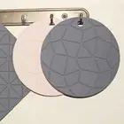 Foldable Silicone Pot Mat Simple Cup Mat Creative Tableware Pad Home