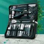 40Pcs Manicure Set Pedicure Nail Clippers Set Professional Grooming Tools Kit