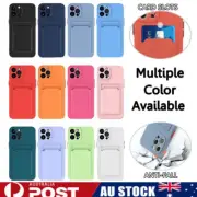 Case For iPhone 15 14 Plus 13 12 11 Pro Max X XR XS 8 7 Card Holder Wallet Cover