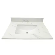 MSI VSL-3122-2CM 31" Engineered Marble Vanity Top - Calacatta Lumas