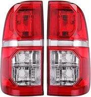 Rear Tail Lights 2Pcs Rear Stop Lights Car Rear Taillight Brake Lamp Tail Lamp Without Bulb for Toyota for Hilux 2005-2015 Rear Light Assemblies
