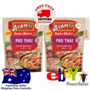 2x Ayam Brand Pad Thai Hawker Market 205g Preservatives Free No MSG Gluten Free