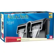 Effortless Water Clarity: 3-Step Power Filter for 30 to 60 Gallon Aquariums