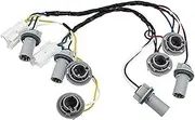 LUMIXE 2 Pcs Tail Lamp Holder and Wiring Harness 92450-3Q000, for Hyundai, for Sonata Sedan 2.0L 2.4L 2011-2014 Rear Tail Light Lamp Wiring Harness Socket Holder and Wire Tail Light Lamp Socket(Black