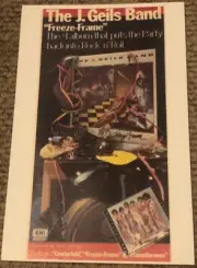 The J. Geils Band Freeze Frame Music Poster 11 x 17 (14)
