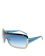 Le Specs Veiled Shield Sunglasses, 55mm