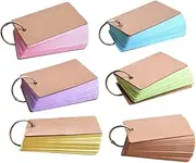 COHEALI DIY Study Cards Set Ruled Cards Portable Memo Pads Perfect for School Office