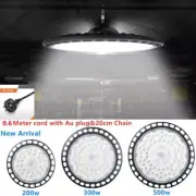 UFO LED High Bay Lights 200W 300W 500W Warehouse Industrial Factory Light Lamp