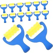 16pcs Sponge Brush Painting Supplies for Paint Sponges for Painting Sponge Brushes for Painting Sponge Brushes for Crafts Craft Sponges for Painting Plastic