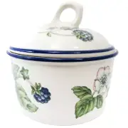 BRAMBLE by Wedgwood Individual Covered Casserole 4.25" NEW NEVER USED England