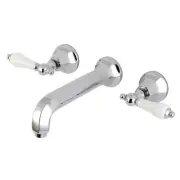Kingston Brass KS412.PL Metropolitan 1.2 GPM Wall Mounted - Chrome