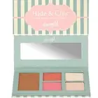 Barry M Hide & Chic Bronzer, Blusher & Highlighter Palette